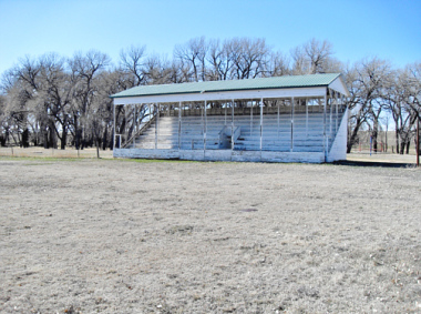 Grandstand at Walks Camp - Colorado Ghost Town