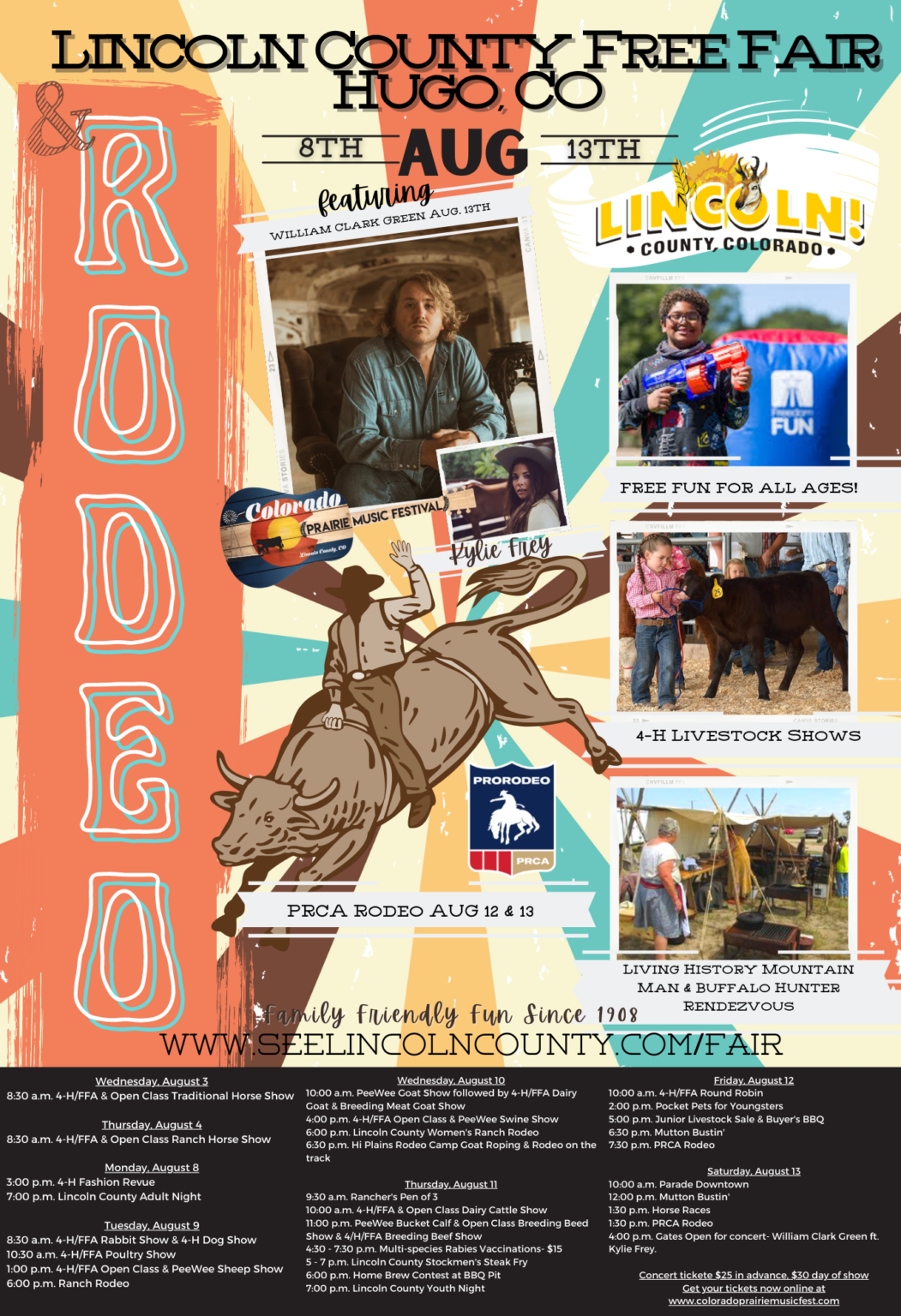 Lincoln County Fair & Rodeo - See Lincoln County Colorado