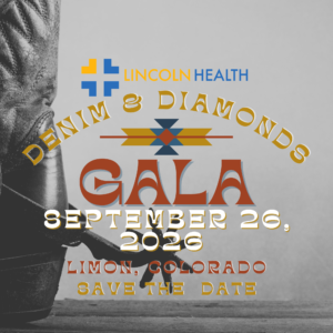 Lincoln Health Denim & Diamonds Gala on September 26, 2026, benefiting the local hospital