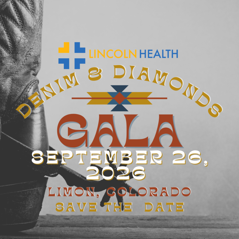 Lincoln Health Denim & Diamonds Gala on September 26, 2026, benefiting the local hospital